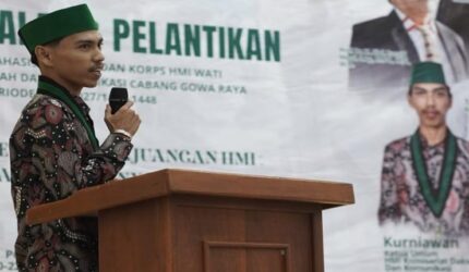 Kurniawan Nahkodai HMI KOMDAK Gowa, Tekankan Soliditas dan Amanah