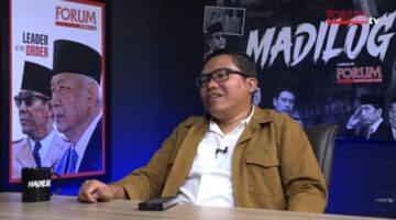 CEO sekaligus Founder Voxpol Center Research and Consulting, Pangi Syarwi Chaniago, dalam podcast Madilog bersama Margi Syarif yang ditayangkan di kanal YouTube Forum Keadilan TV.