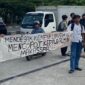 Aksi unjuk rasa Jilid III Aliansi Mahasiswa Rakyat Peduli Hukum Sulawesi Selatan di Kanwil Kemenkumham Sulsel menyoroti dugaan malpraktik di Rutan Makassar, Senin (6/4/2026).