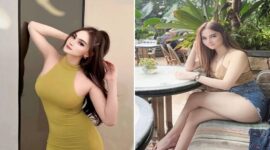 Sosok selebgram Tri Indah R yang viral di media sosial. (Foto: Instagram @keyndah)