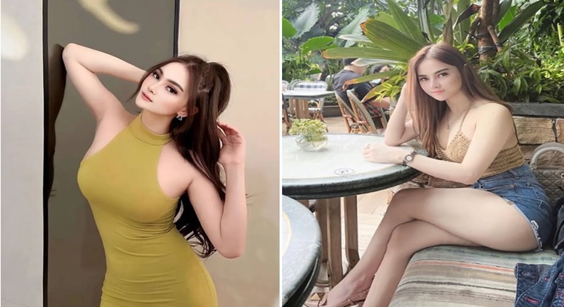 Sosok selebgram Tri Indah R yang viral di media sosial. (Foto: Instagram @keyndah)