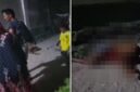 Tangkapan layar video peristiwa berdarah antar nelayan di Kodingareng yang menewaskan satu orang (foto kolase).