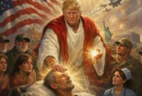 Donald Trump menghapus unggahan kontroversial di platform Truth Social yang menampilkan dirinya dalam gambar mirip sosok Yesus setelah menuai kecaman luas.