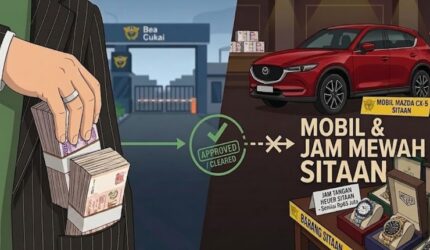 Kasus Suap Bea Cukai Rp61,3 Miliar Terungkap, Ada Mobil dan Jam Mewah