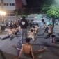 20 pemuda yang diduga terkait kelompok geng motor diciduk saat sedang pesta miras di pinggir jalan (Ist)