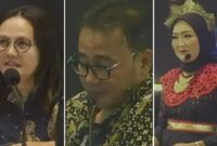 Juri LCC Empat Pilar MPR RI dan MC (Foto kolase)