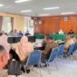 Ketua Komisi I DPRD Luwu Utara, Hj. Megawati Jamal, S.Kom bersama jajaran komisi saat memimpin RDP dengan sejumlah SKPD membahas rendahnya realisasi serapan anggaran Triwulan I tahun 2026.