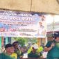 Ketua DPRD Lutra, Husain, S.E., memberikan arahan saat membuka turnamen voli putri dalam rangka HJL ke-27. Husain berharap kegiatan ini menjadi ajang silaturahmi sekaligus pembinaan atlet berbakat.
