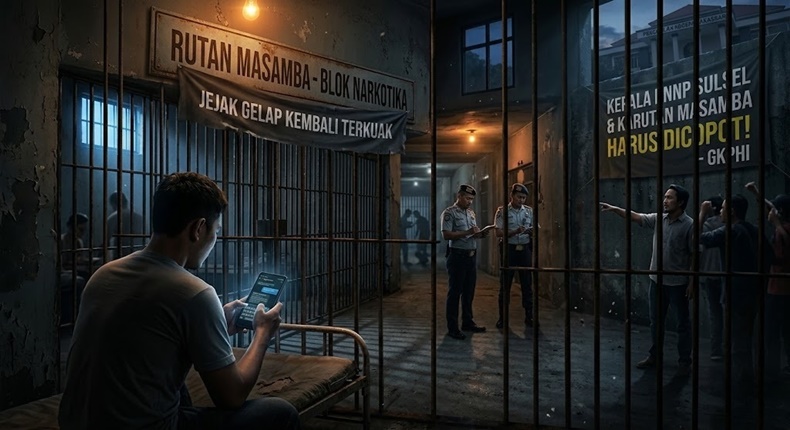 Visual dibuat dengan Google AI Opal