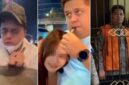 Tangkapan layar video viral yang memperlihatkan oknum polisi berinisial Kompol DK saat diduga menggunakan vape, hingga akhirnya menjalani pemeriksaan dan ditempatkan di Patsus oleh Bid Propam Polda Sumut. (Foto kolase).