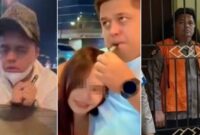 Tangkapan layar video viral yang memperlihatkan oknum polisi berinisial Kompol DK saat diduga menggunakan vape, hingga akhirnya menjalani pemeriksaan dan ditempatkan di Patsus oleh Bid Propam Polda Sumut. (Foto kolase).