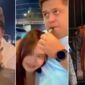 Tangkapan layar video viral yang memperlihatkan oknum polisi berinisial Kompol DK saat diduga menggunakan vape, hingga akhirnya menjalani pemeriksaan dan ditempatkan di Patsus oleh Bid Propam Polda Sumut. (Foto kolase).