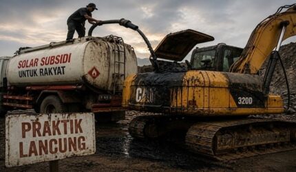 Tambang di Maros Diduga Sedot Solar Subsidi Negara dengan Tameng Izin IUP OP