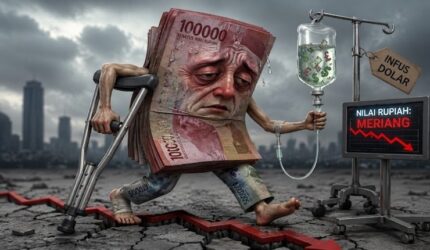 Rupiah Makin Meriang, Klaim Ekonomi Kuat Prabowo Digilas Dolar yang Menggila