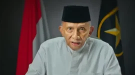 Tangkapan layar dari video di kanal YouTube Amien Rais Official