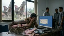 Visual dibuat dengan Google AI Opal