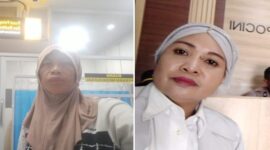 Foto Kolase : Rosmiani alias Mia dan Kul Indah 