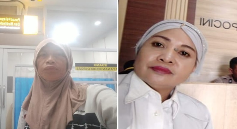Foto Kolase : Rosmiani alias Mia dan Kul Indah