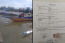 Aktivitas nelayan serta dokumen surat kuasa pengambilan solar subsidi di SPBU Bunga Didi. (Foto kolase)