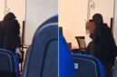 Tangkapan layar video yang diduga memperlihatkan dua mahasiswa Universitas Airlangga (Unair) terlibat tindakan asusila (foto kolase).