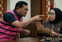 Ilustrasi Sony Sonjaya dan Nanik S Deyang (Visual AI)