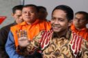 Bupati Kuansing Suhardiman Amby usai terjaring OTT KPK dan Menteri Kehutanan Raja Juli Antoni (foto kolase).