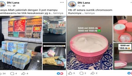 Pamer Duit Segepok Diduga Hasil HB Ilegal, Owner Dhi Lana Belum Terciduk