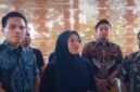 Bupati Gowa Hj Sitti Husniah Talenrang didampingi tim kuasa hukum memberikan keterangan kepada awak media terkait pelaporan dua saksi Pansus Hak Angket DPRD Gowa ke Bareskrim Polri