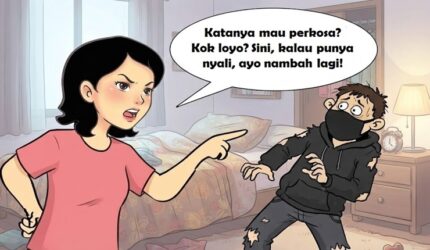 Janda Muda Diperkosa Minta Nambah, Eh Si Perampok Malah Minta Ampun