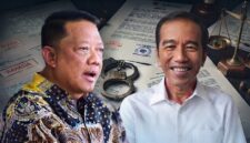 Eks Jaksa Agung Muda Bidang Tindak Pidana Khusus (Jampidsus) Febrie Adriansyah dan Jokowi (Visual dibuat dengan AI)