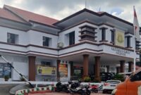 Gedung Kejaksaan Negeri (Kejari) Kota Parepare, Sulawesi Selatan.