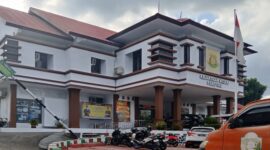 Gedung Kejaksaan Negeri (Kejari) Kota Parepare, Sulawesi Selatan.