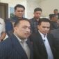 Kuasa Hukum Bupati Gowa, saat memberikan keterangan pers di Rumah Jabatan Bupati Gowa usai sidang Pansus.