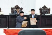 Pemkab Lutra bersama DPRD Lutra resmi menyepakati Banggar dalam Rapat Paripurna DPRD yang digelar di Ruang Sidang Paripurna DPRD Lutra.