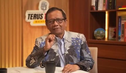 Mantan Menko Polhukam, Mahfud MD (Tangkapan layar podcast Terus Terang)