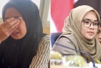 Staf sekretariat DPRD, Yuli Novita Sari (Kiri) dan Ketua DPRD Bone, Andi Tenri Walinonong (Kanan). (Foto kolase)