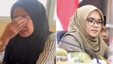Staf sekretariat DPRD, Yuli Novita Sari (Kiri) dan Ketua DPRD Bone, Andi Tenri Walinonong (Kanan). (Foto kolase)