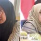 Staf sekretariat DPRD, Yuli Novita Sari (Kiri) dan Ketua DPRD Bone, Andi Tenri Walinonong (Kanan). (Foto kolase)