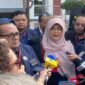 Tifauzia Tyassuma alias Dokter Tifa usai sidang perdana di PN Jakarta Timur (Foto Ist)