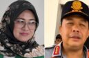 Bupati Gowa Sitti Husniah Talenrang dan Kadishub Gowa, Agus Salim Harahap (Foto kolase)