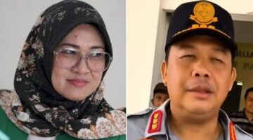 Bupati Gowa Sitti Husniah Talenrang dan Kadishub Gowa, Agus Salim Harahap (Foto kolase)