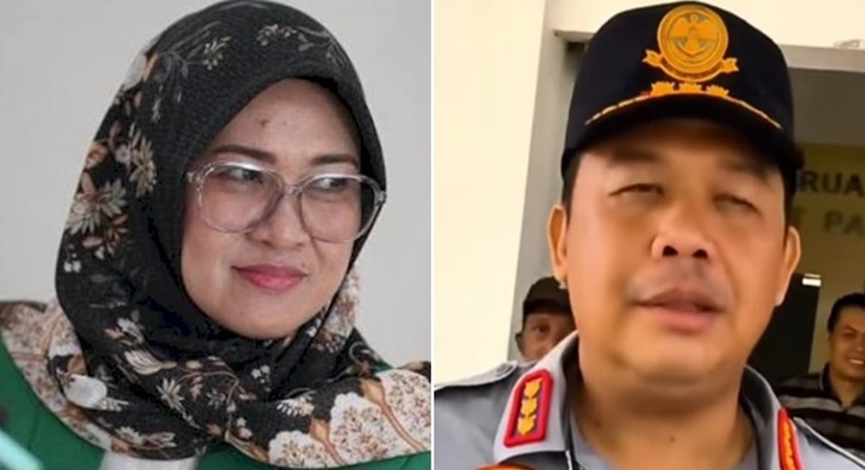 Bupati Gowa Sitti Husniah Talenrang dan Kadishub Gowa, Agus Salim Harahap (Foto kolase)