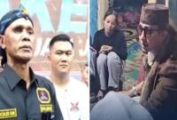 Tangkapan layar video Ketua Umum Ormas Gerakan Rakyat Indonesia Bersatu (GRIB) Jaya, Rosario de Marshall alias Hercules dan Habib Bahar bin Smith (Foto kolase)