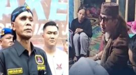 Tangkapan layar video Ketua Umum Ormas Gerakan Rakyat Indonesia Bersatu (GRIB) Jaya, Rosario de Marshall alias Hercules dan Habib Bahar bin Smith (Foto kolase)