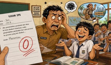 Joni Bikin Pak Guru Pening, Jawab Merantau Dikasih Nol