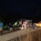 Petugas Polres Nabire melakukan olah TKP usai penemuan jasad gadis ABG yang ditemukan dalam kondisi terbakar di Jalan Waroki, Kabupaten Nabire, Papua Tengah. (Foto: Polres Nabire)