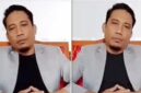Tangkapan layar video permintaan maaf Muhammad Basri alias Ombas yang beredar di media sosial pada Senin (3/8/2026).