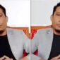 Tangkapan layar video permintaan maaf Muhammad Basri alias Ombas yang beredar di media sosial pada Senin (3/8/2026).