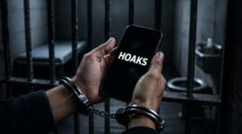 Ilustrasi pegiat sosial jadi tersangka kasus hoaks