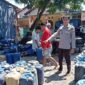 Ratusan jeriken berisi Pertalite dan Solar hasil penimbunan di Bulukumba diamankan aparat kepolisian. (Foto : Ist)